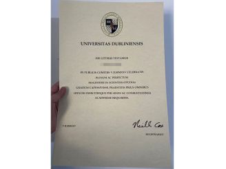 Order University of Dublin degree Certificate Online