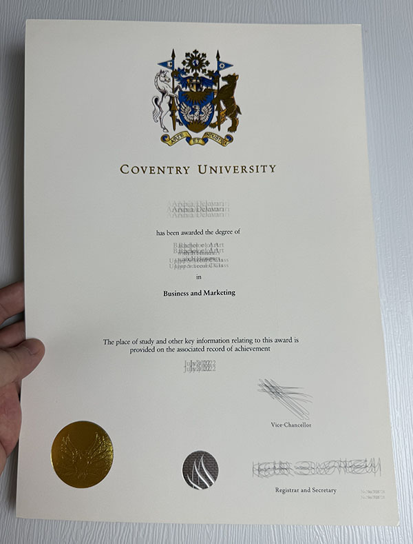 How long to buy Coventry University diploma online?
